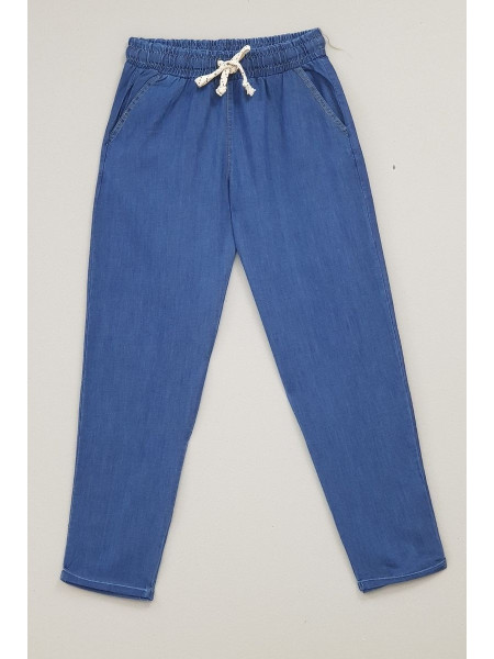Two-pocket jeans -İndigo