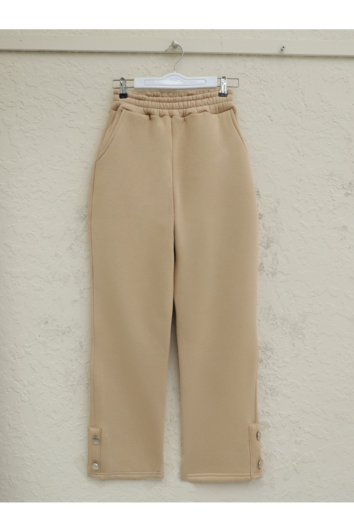 Three Thread Sweat Double set - Beige