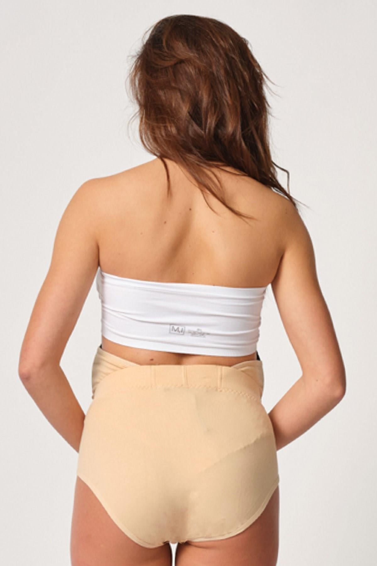 TEN MI Podyumplus 2825 Cotton Hamile Karın Destekleyici Slip Korse