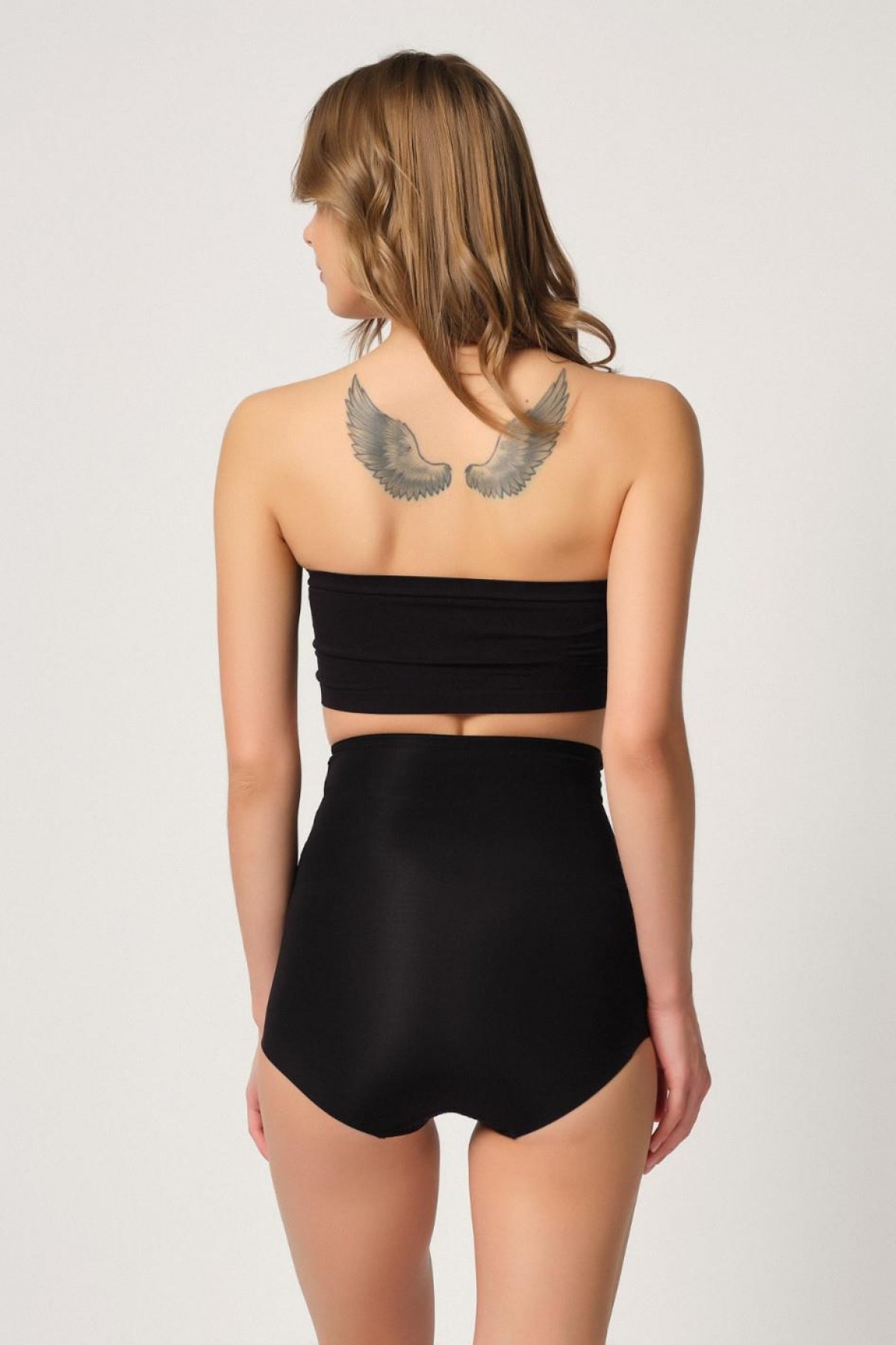 SİYAH MI Podyumplus 2842 Lazer Dantelli Slip Korse