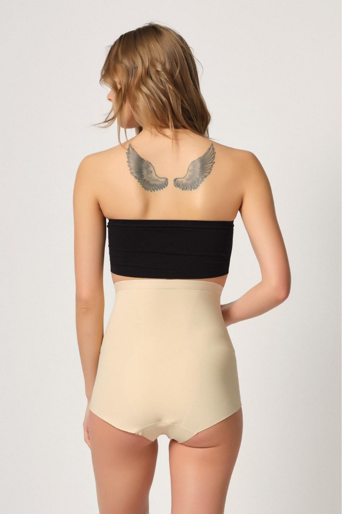TEN MI Podyumplus 2931 Karın Balen Destekli Slip Lazer Korse