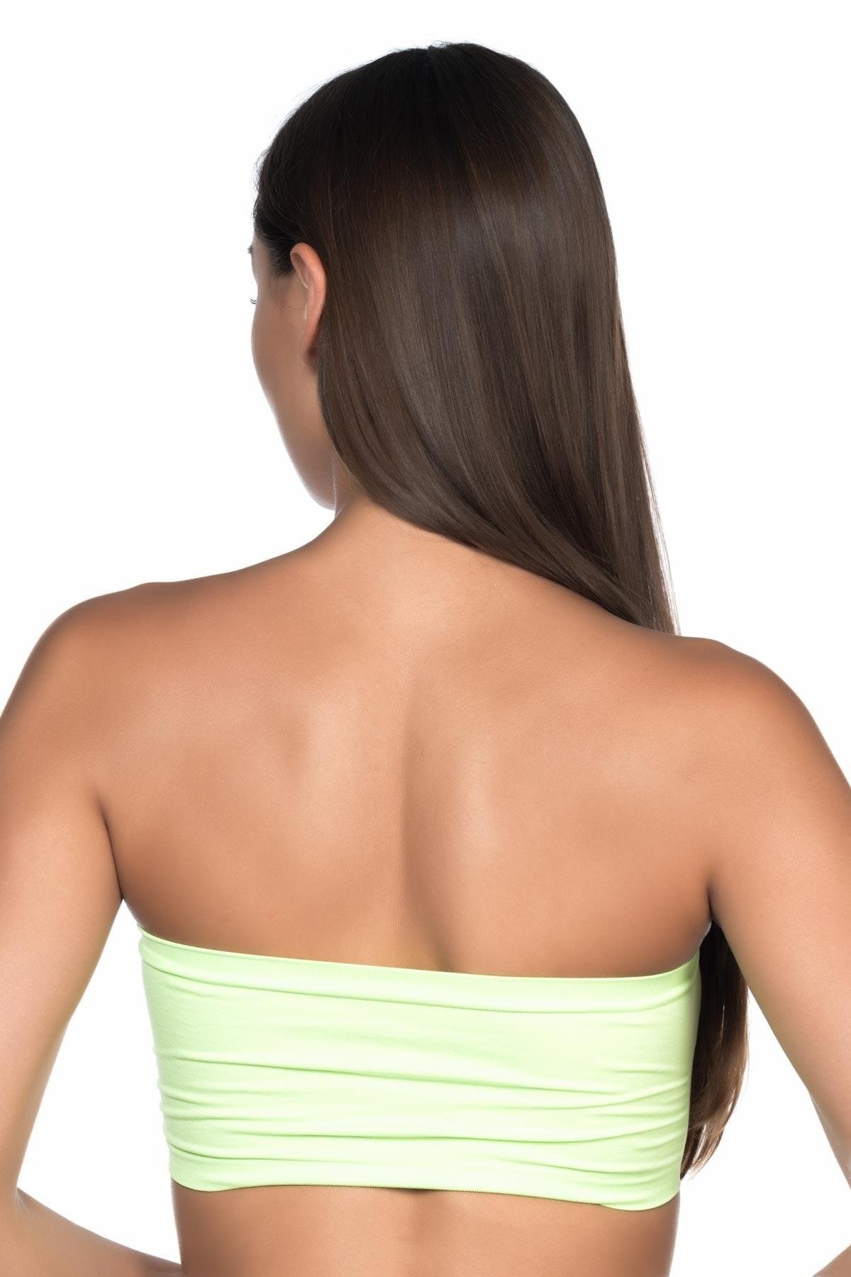 YEŞİL MI Podyumplus 4002 Soft Straplez Büstiyer
