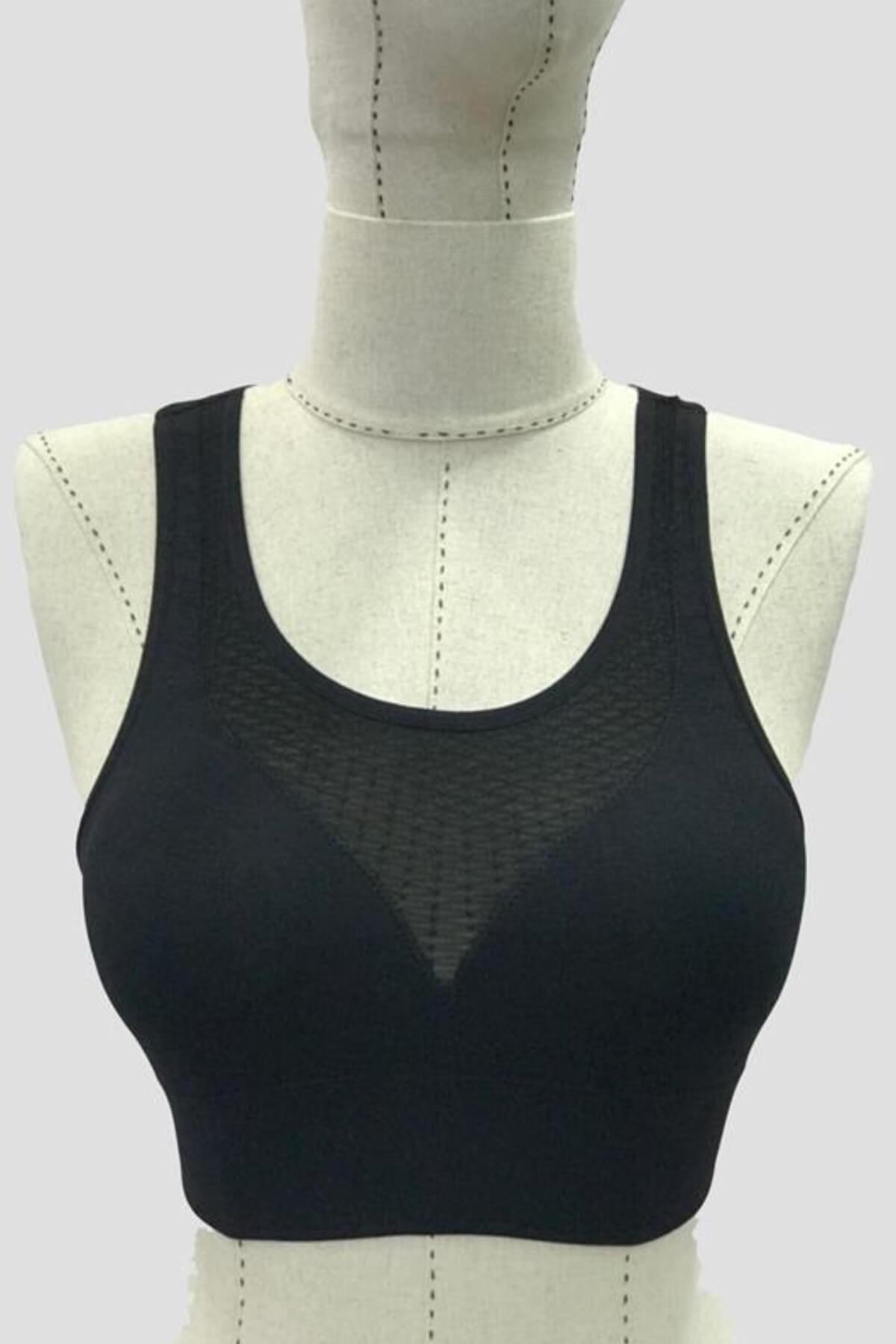 SİYAH MI Podyumplus 4028 Seamless Tül Toparlayıcı Büstiyer