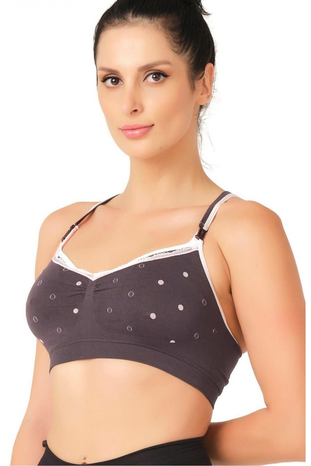 Anthracite MI Podiumplus 5310 Nursing Bra detay görseli