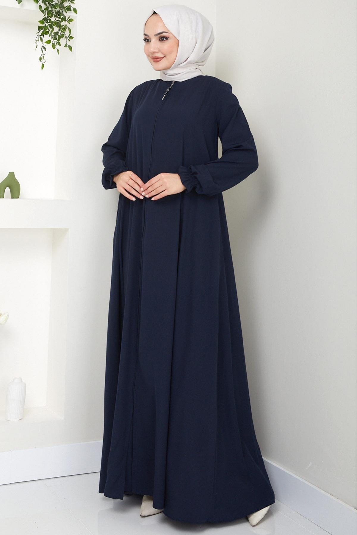 مقاس كبير مولانا فيريس أزرق كحلي HM02153