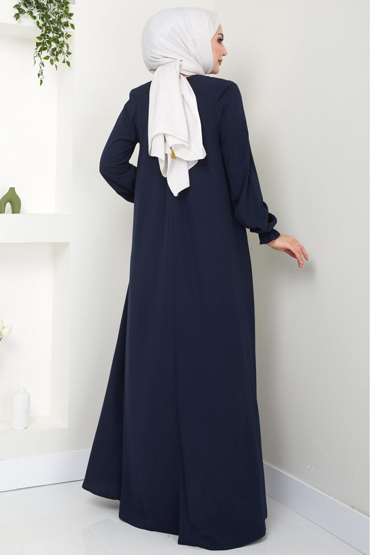مقاس كبير مولانا فيريس أزرق كحلي HM02153
