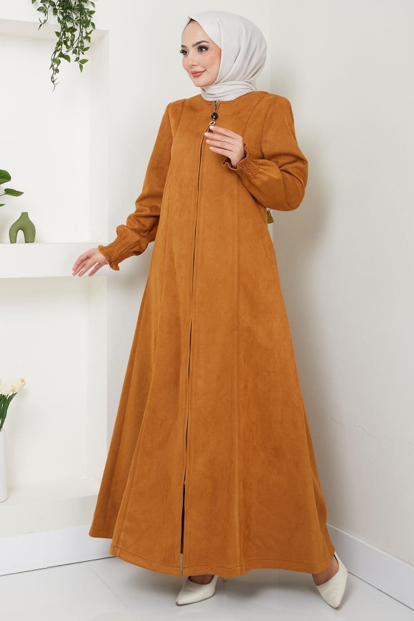 Manşeti Gipeli Süet Ferace Taba HM2543