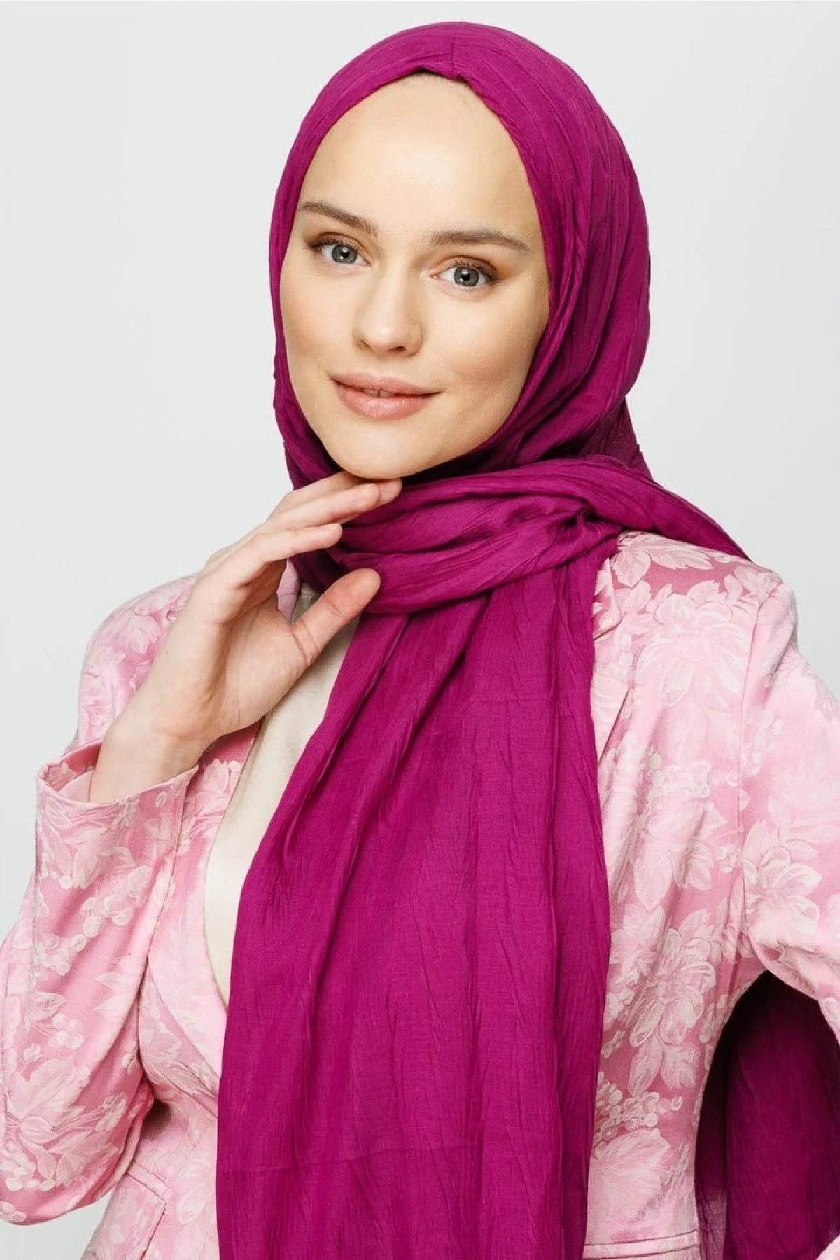 شال من الخيزران المطوي 