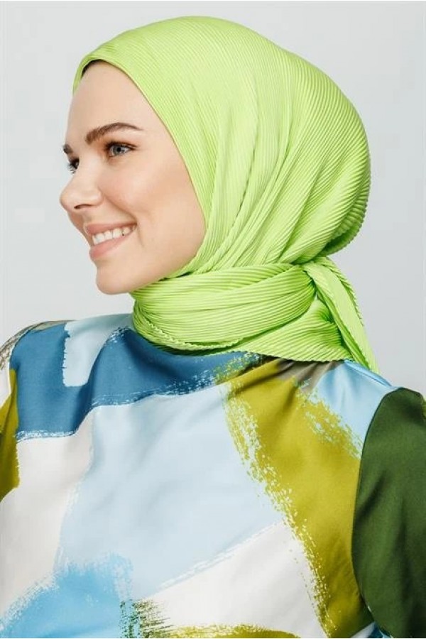 Pilise Eşarp - Fıstık Yeşili