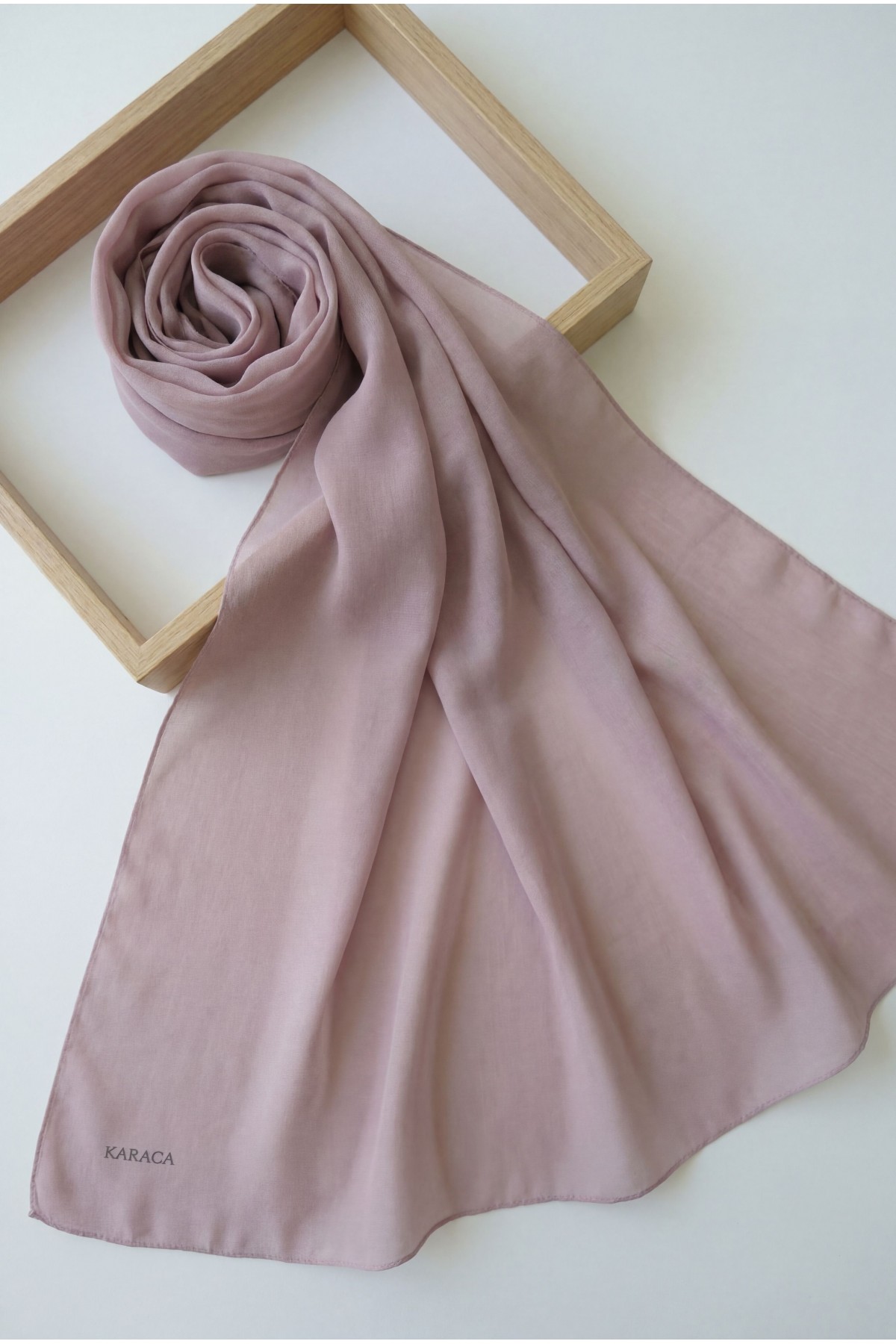 Plain Cotton Scarf -Light Lilac