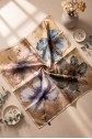Rayon Scarf with Printed Effect - Beige
