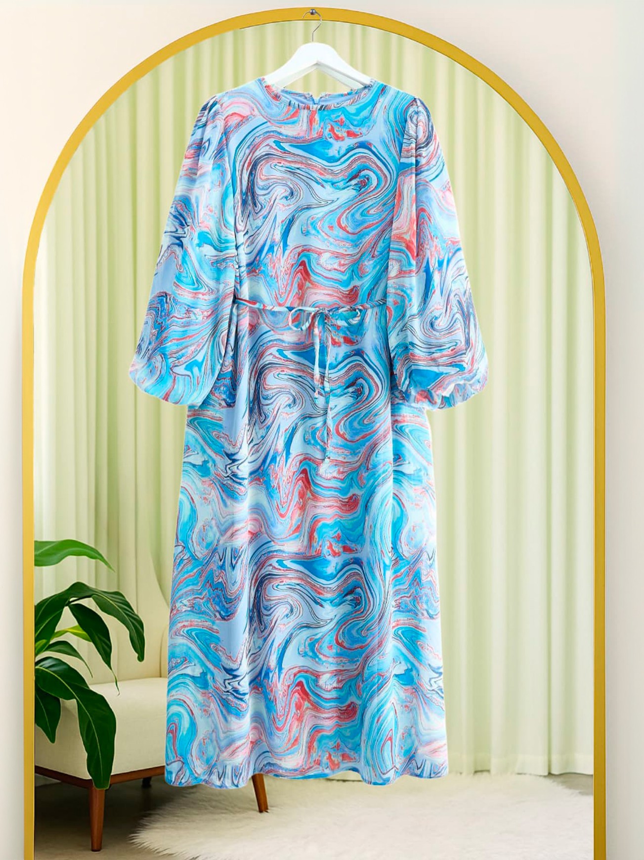 knee length dresses for ladies Gilded Dream Chiffon Hem Maxi Dress Oyster