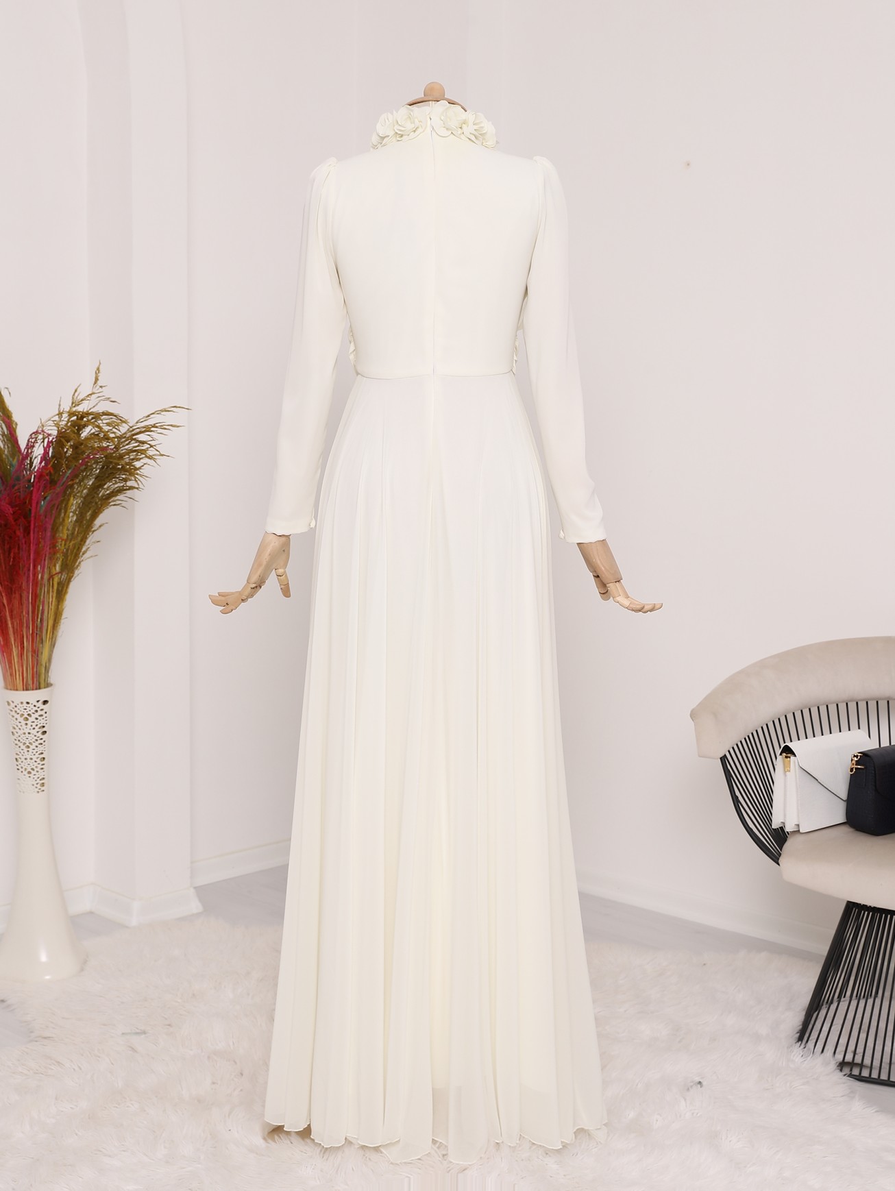 sachin and babi light blue dress V-Neck Belted Maxi Dress